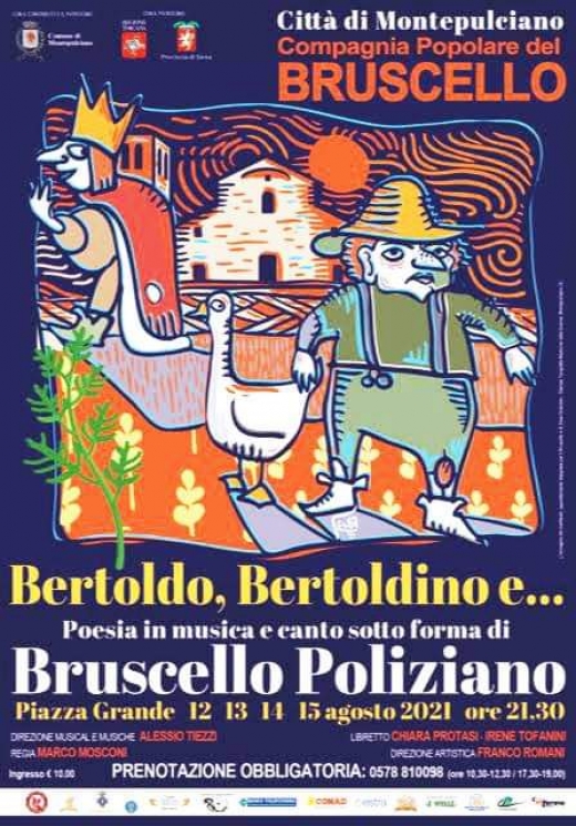 Bruscello Poliziano edizione 2021