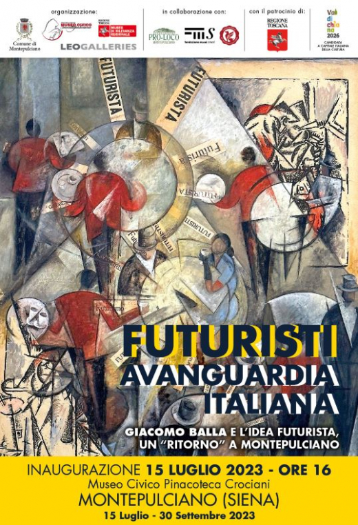 FUTURISTI AVANGUARDIA ITALIANA - GIACOMO BALLA E L&#039;IDEA FUTURISTA, UN &quot;RITORNO&quot; A MONTEPULCIANO