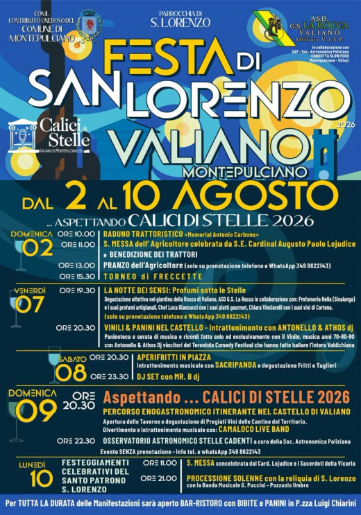 Festa di San Lorenzo - Valiano