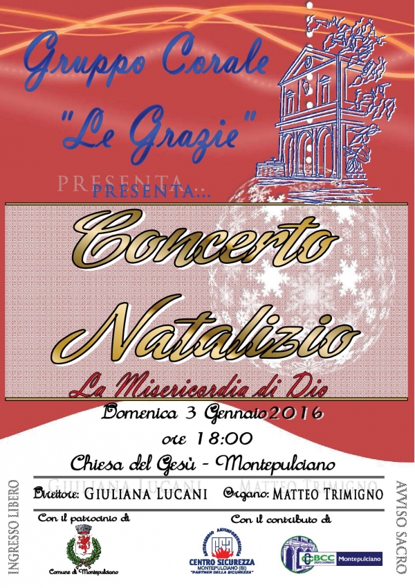 CONCERTO NATALIZIO della Corale Le Grazie