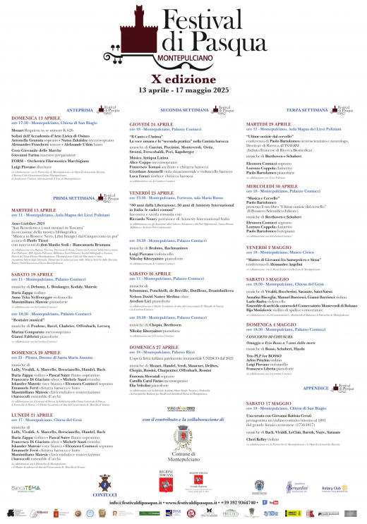 Festival di Pasqua 2025
