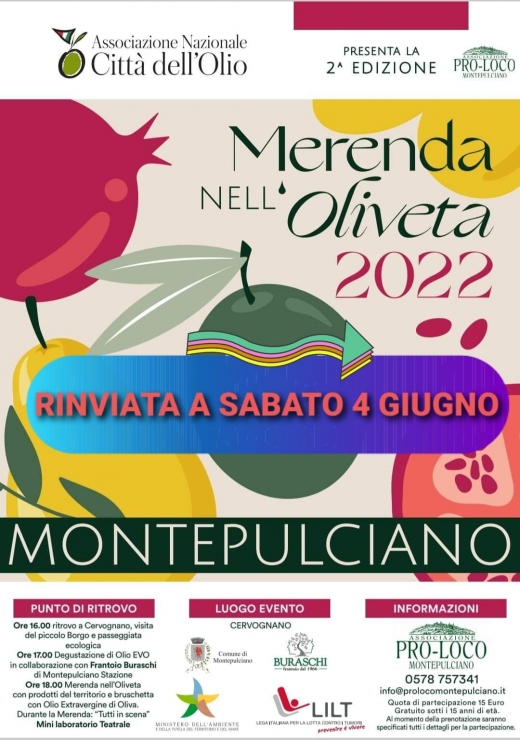 II EDIZIONE DELLA MERENDA NELL’OLIVETA