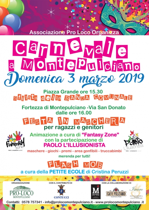 Carnevale a Montepulciano 2019