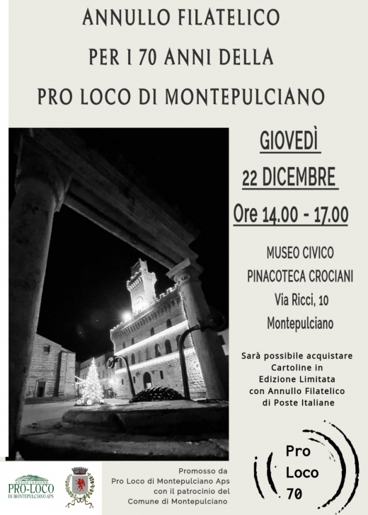 La Pro Loco di Montepulciano APS compie 70 anni