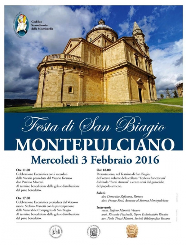 Festa di San Biagio - Mercoledì 3 Febbraio 2016
