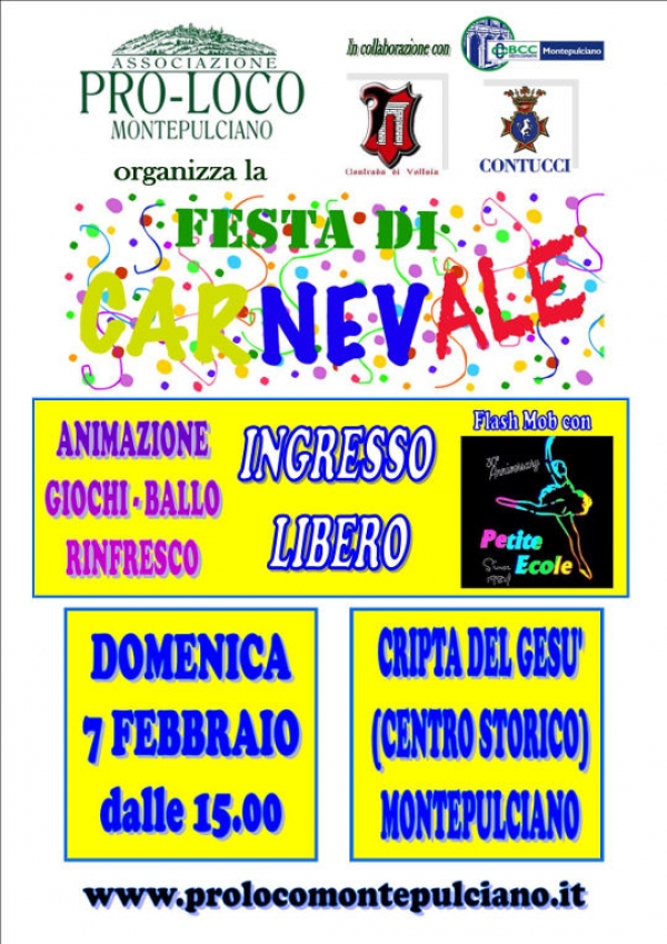 FESTA DI CARNEVALE 2016