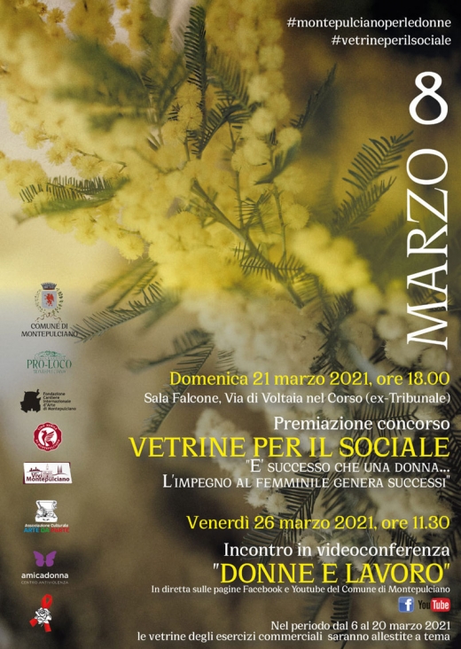 Prima edizione del concorso &quot;Vetrine per il sociale&quot;