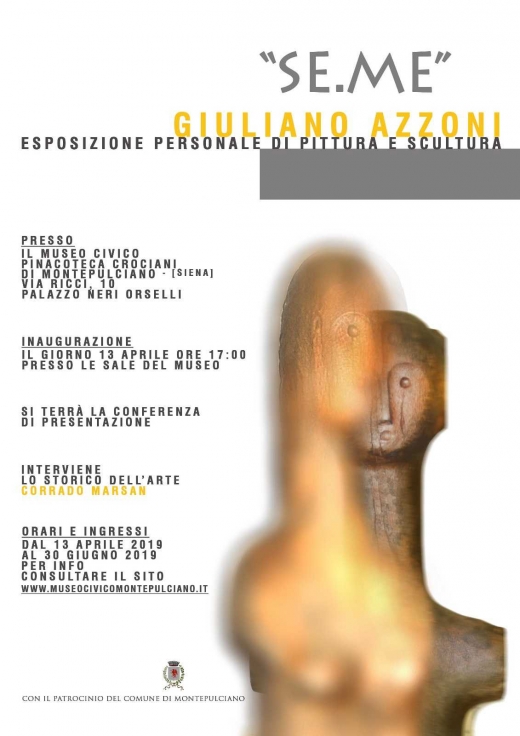 Mostra &quot;SE.ME&quot; Esposizione personale di pittura e scultura di Giuliano Azzoni
