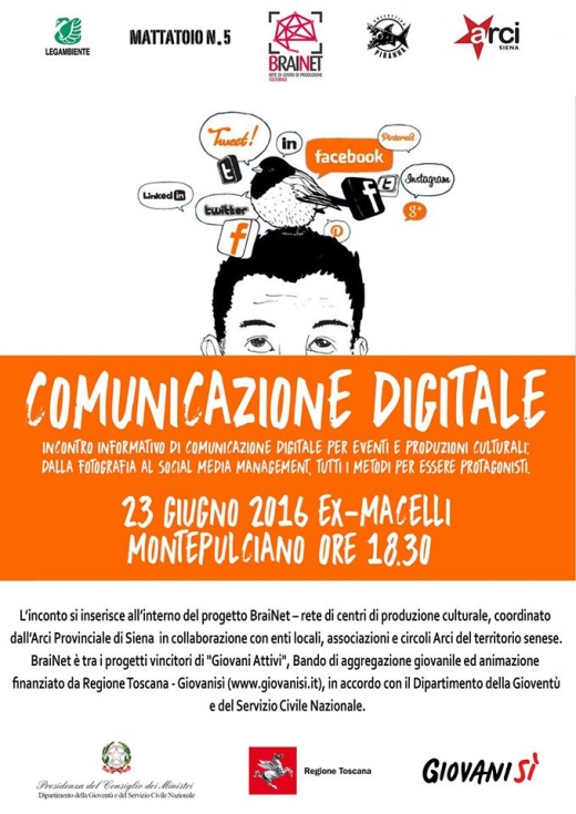 COMUNICAZIONE DIGITALE - giovedì 23 giugno 2016 - ex Macelli