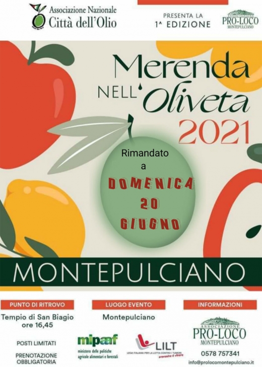 MERENDA NELL’OLIVETA 1° EDIZIONE