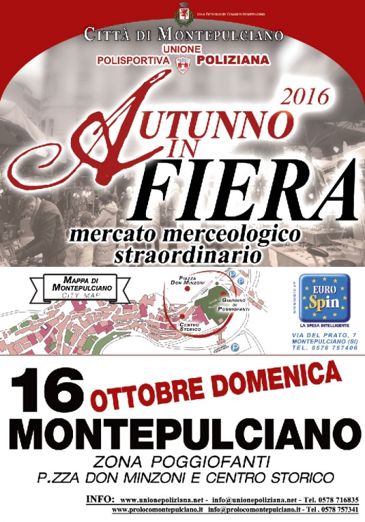 Autunno in Fiera 2016 - Domenica 16 Ottobre